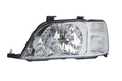 Far fata Stanga (H4, electric, fara motoras, culoare insert: cromat, culoare semnalizator: transparent) potrivit HONDA CR-V I