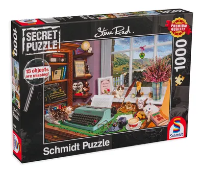 Puzzle-ghicitoare Schmidt din 1000 de piese - Enigme de birou