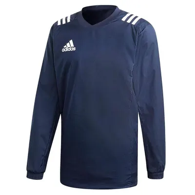 Bluză de ploaie pentru antrenament Adidas Rugby Contact Top Bleumarin
