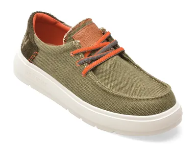 Mocasini REPLAY kaki, MZ8G01T, din material textil