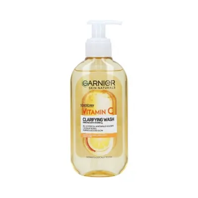 Gel de curățare facială, Garnier, Skin Naturals, cu vitamina C, 200 ml