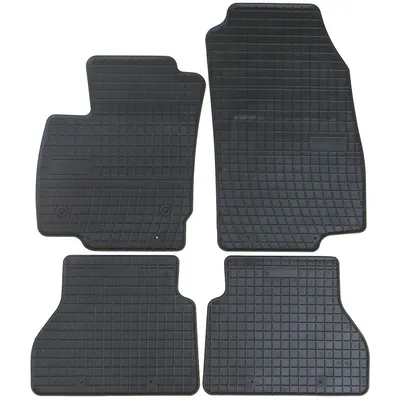 Set covorase auto din cauciuc Ford B-Max 2012-2017, presuri FROGUM, negre, 4 buc.