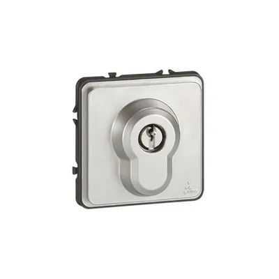 3-position key-operated pushbutton Soliroc - 6 A-230 V - IP54 - cu off position