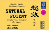 Natural Potent 6 fiole x 10ml, China