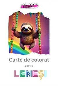 Carte de colorat pentru leneși - Paperback