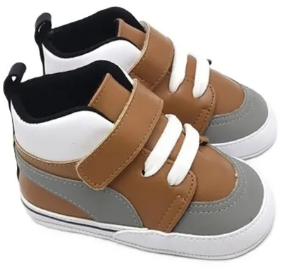 Pantofi pentru bebeluși Funny Baby - Premium, mărimea19, 11-15 luni, pantofi sport, maro