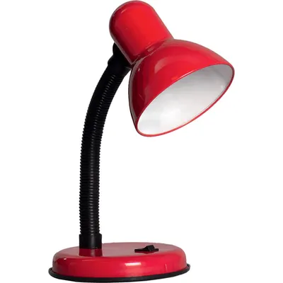 Lampa Birou Clasic Rosu 1xE27 60W