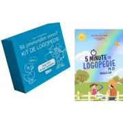 Pachet 2 titluri: Sa pronuntam corect! Kit de logopedie si 5 Minute de Logopedie pe zi! Exercitii zilnice pentru dezvoltarea limbajului copiilor
