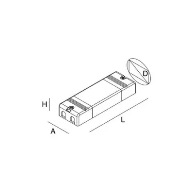 101301.99 Driver LED 45W 24V IP20