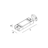 101301.99 Driver LED 45W 24V IP20
