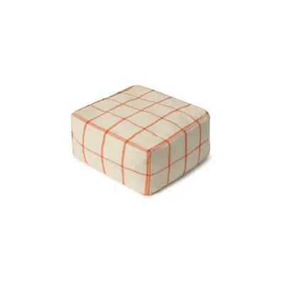 Puf crem Geo Block – Lorena Canals