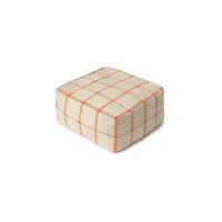 Puf crem Geo Block – Lorena Canals
