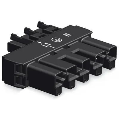Intermediate coupler; 5-pole/3-pole; Cod. A; L1 - L; white