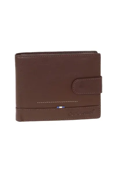 Portofel - Barbati - Piele Naturala - RFID* Secure - MN 112 - Maro