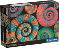 Puzzle Clementoni din 500 piese - Cozi răsucite