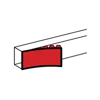 Capac Canal Cablu 50x150 Mm, 65x150 Mm Tip a - 1 Camera - Legrand