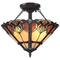 Plafoniera Cambridge 2 Light Large Semi Flush Mount