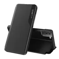 Husa pentru Samsung Galaxy S21 5G G991, Techsuit, eFold, Neagra