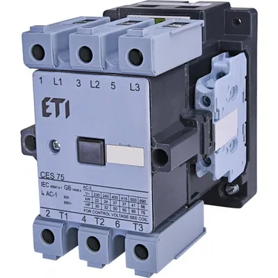 CES Contactor pentru motor CES 75.22-24V-50/60Hz