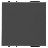 Intrerupator cap-cruce 2 module Vimar Neve Up 09013.2.CM, 1P 16AX carbon matt