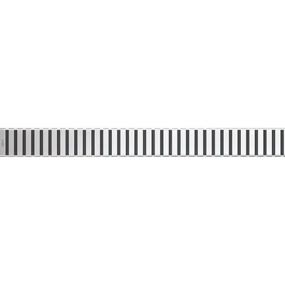 Capac pentru rigola dus din otel inoxidabil mat 1150 mm Alcadrain LINE-1150M