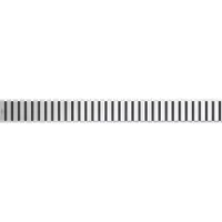 Capac pentru rigola dus din otel inoxidabil mat 300 mm Alcadrain LINE-300M