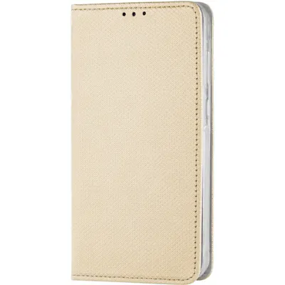 Husa pentru Samsung Galaxy A14 A145 / A14 5G A146, OEM, Smart Magnet, Aurie