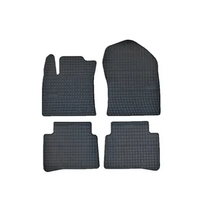 Set covorase auto din cauciuc Toyota Prius 4 Sw50 combi 2015- prezent, presuri FROGUM, Negru