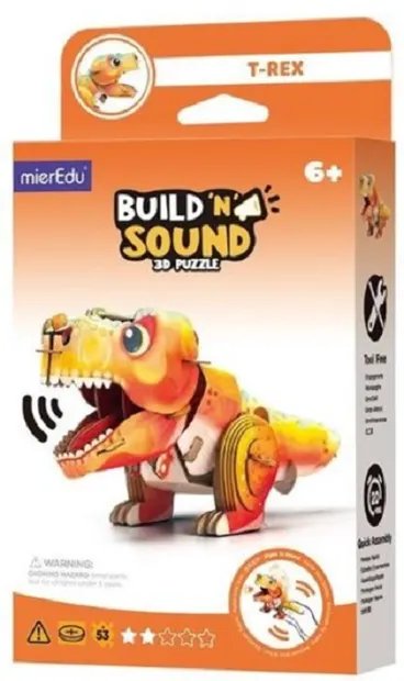 Puzzle 3D cu sunet - Build 'n' Sound - Tyrannosaurus Rex