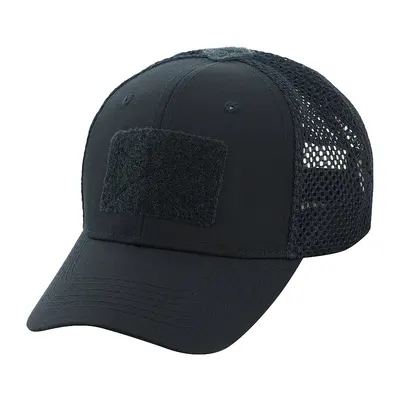 Sapca tactica trucker M-Tac Mesh Flex Ripstop Baseball Cap cu velcro - NAVY BLUE / S/M 56 cm