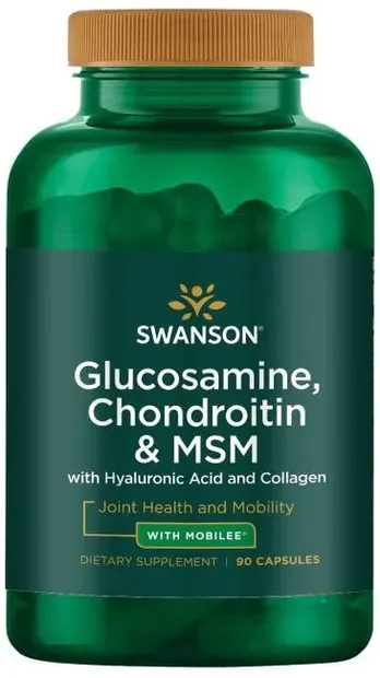 Glucosamine, Chondroitin & MSM, 90 capsule, Swanson