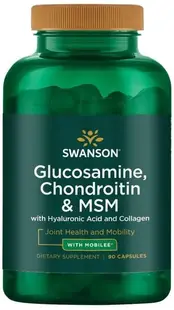 Glucosamine, Chondroitin & MSM, 90 capsule, Swanson