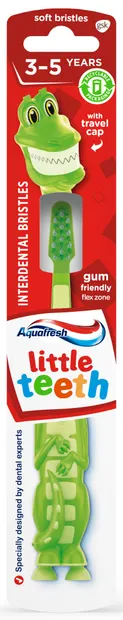 Aquafresh Periuță de dinți pentru copii Little teeth, 3-5 ani, sortiment