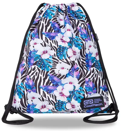 Geantă sport Cool Pack Solo L - Flower Zebra