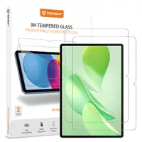 Folie de protectie Ecran Techsuit ArmorGlass CrystalHD pentru Huawei MatePad 12 X (2025), Sticla Securizata, Full Glue, Set 2 bucati