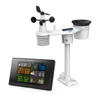 Statie meteo 7 in 1 Bresser Profi-WSC WiFi 7003360, indice UV, intensitate lumina