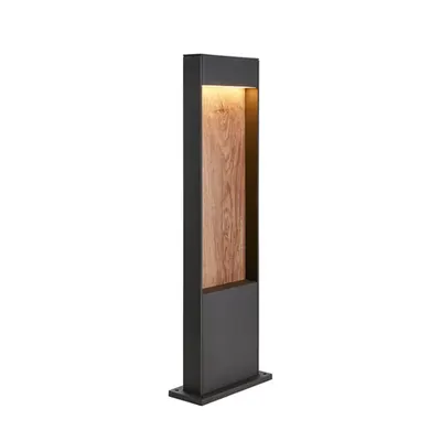 Lampa pla, Flatt 65 lampadare, maro