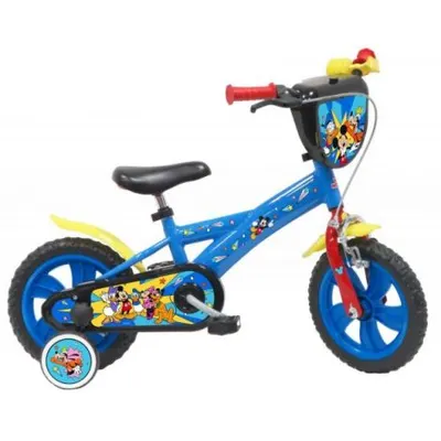 Bicicleta copii 3-5 ani, 12 inch, Mickey Mouse Albastra, Denver 21142MK12