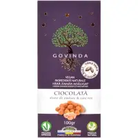 Ciocolată artizanală vegană Alune și Sare, 100g | Govinda