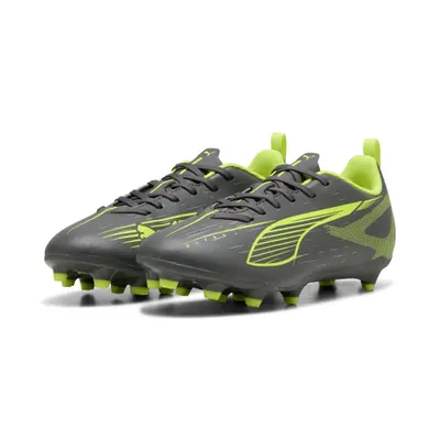 Ghete cu crampoane fotbal copii Ultra 5 Play, negru PUMA