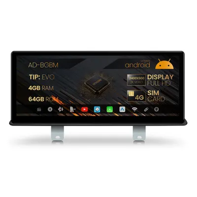 Navigatie BMW Seria 5 G30 (2017-2022), Varianta NBT EVO, Android 13, BM-Octacore 4GB RAM + 64GB ROM, 12.3 Inch - AD-BGBM12004EV+AD-BGRKITBM20