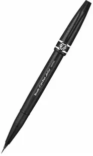 Marker pensula Pentel - Artist, negru