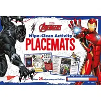Marvel Avengers: Wipe-clean Activity Placemats