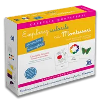 Explorez culorile cu Montessori. 163 de jetoane pentru dezvoltarea vocabularului si a creativitatii
