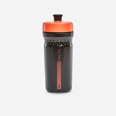 Bidon ciclism 500 380 ml Negru-Portocaliu Copii