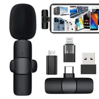 Microfon Bluetooth K8 tip lavaliera, conector USB tip C
