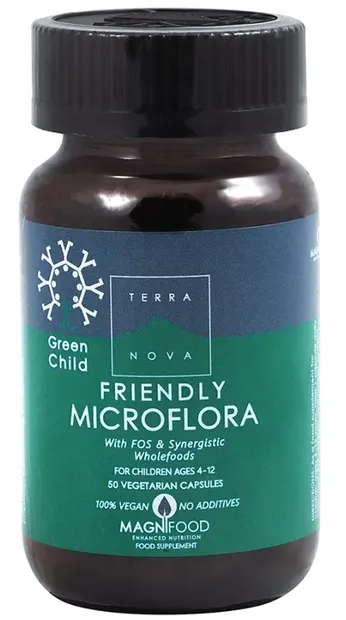 Green Child Friendly Microflora, 50 capsule, Terra Nova