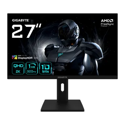 Monitor Gaming Gigabyte G27Q3, 27", 2560 x 1440 pixeli, Black, 3 ani Garantie