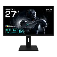 Monitor Gaming Gigabyte G27Q3, 27", 2560 x 1440 pixeli, Black, 3 ani Garantie