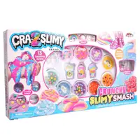 Set slime cu accesorii CrazArt Slimy Crunchy